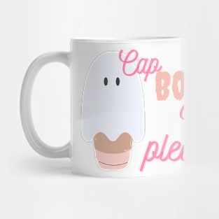 Cap boo ccino please Mug